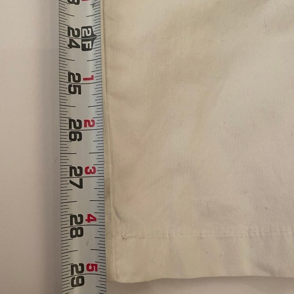 Fantastic white 100% cotton size 0 Nanette Lepore pants, very flattering cut - Picture 8 of 12